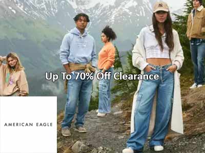 American Eagle Up To 70% Off Clearance
