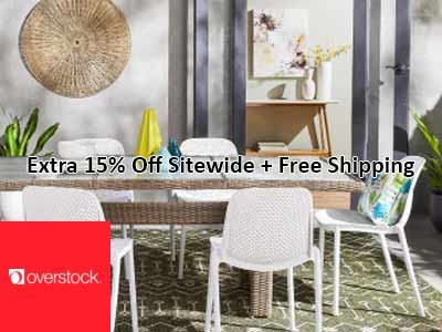 Overstock 15% Off Your Order